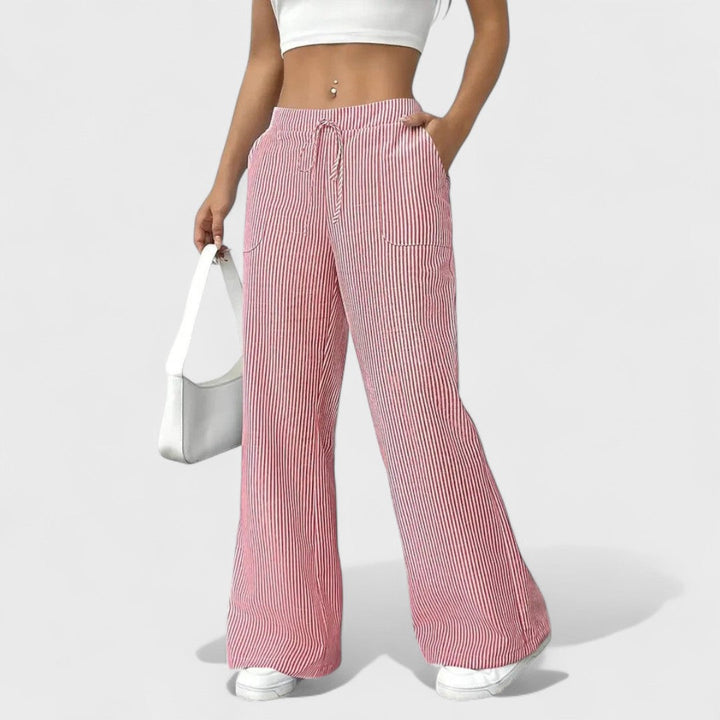 Dominique - Pantalons Amples Confortables