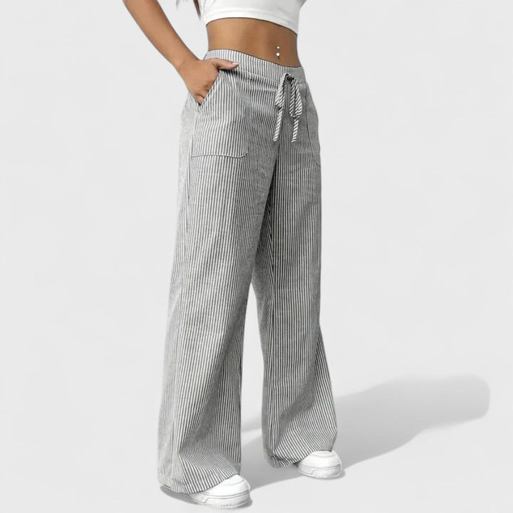 Dominique - Pantalons Amples Confortables