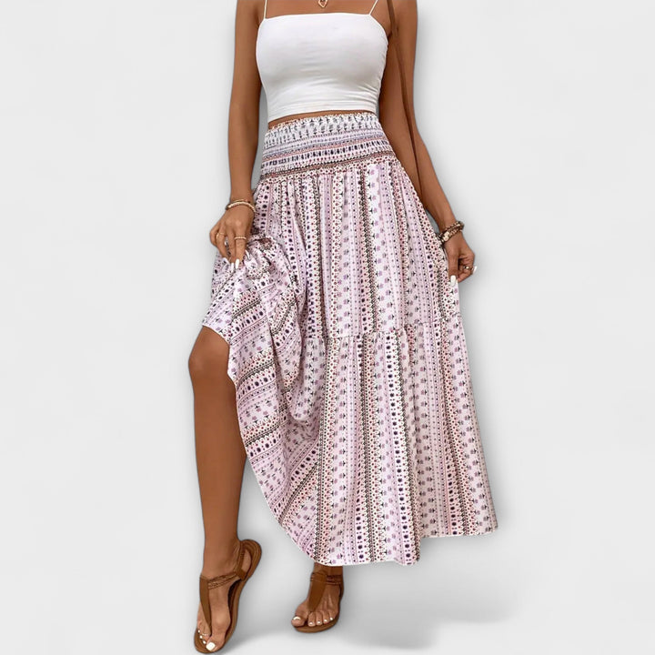 Robe confortable avec imprimé