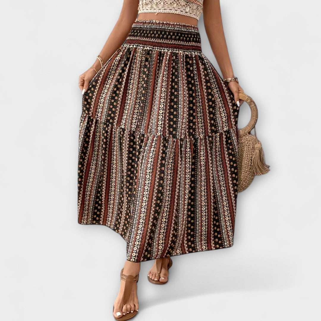 Robe confortable avec imprimé