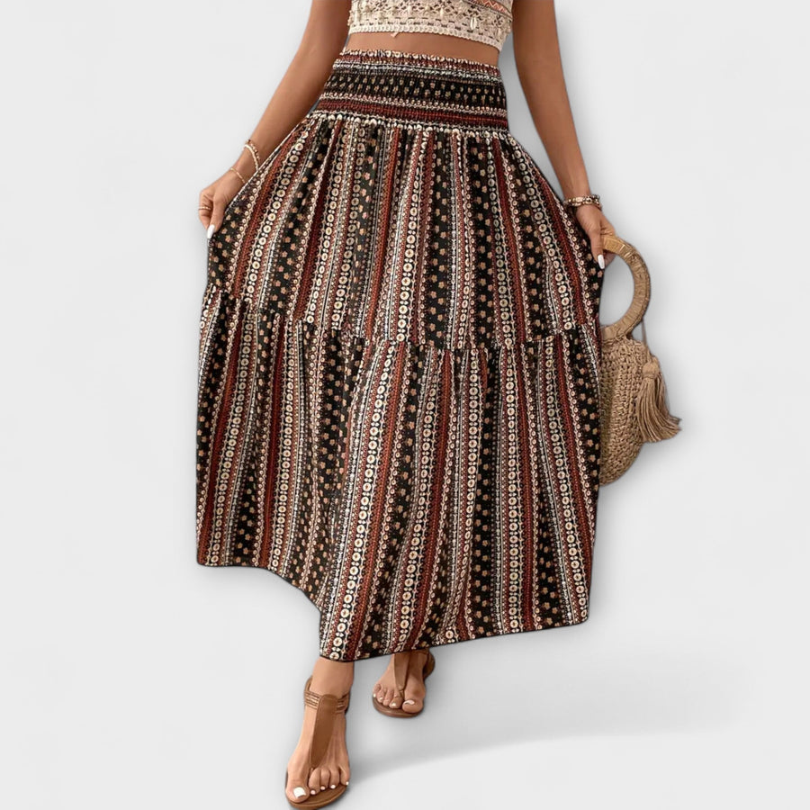 Robe confortable avec imprimé