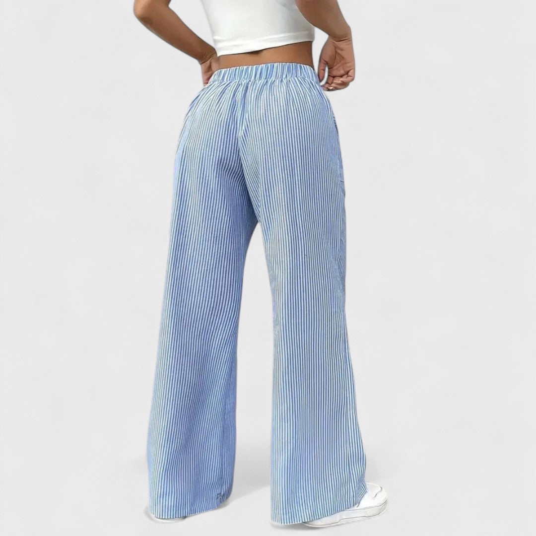 Dominique - Pantalons Amples Confortables