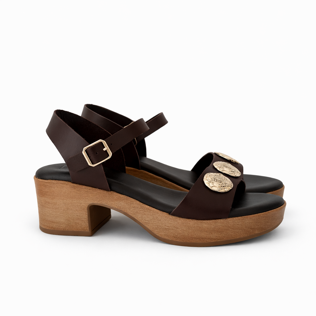 Esther | sandales à talons Marron