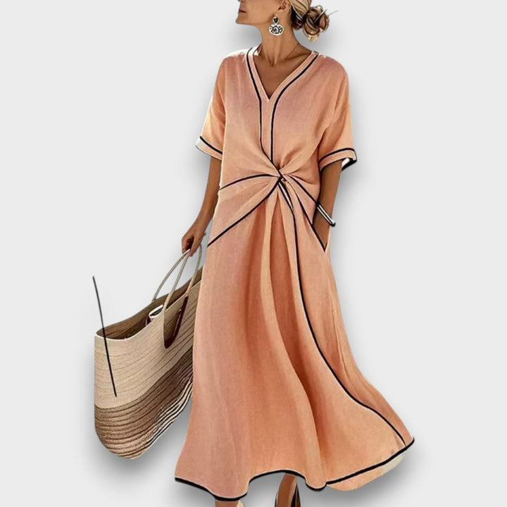 Ema - Robe d'été rayée