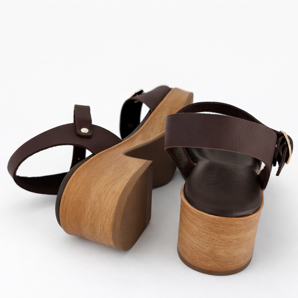 Esther | sandales à talons Marron