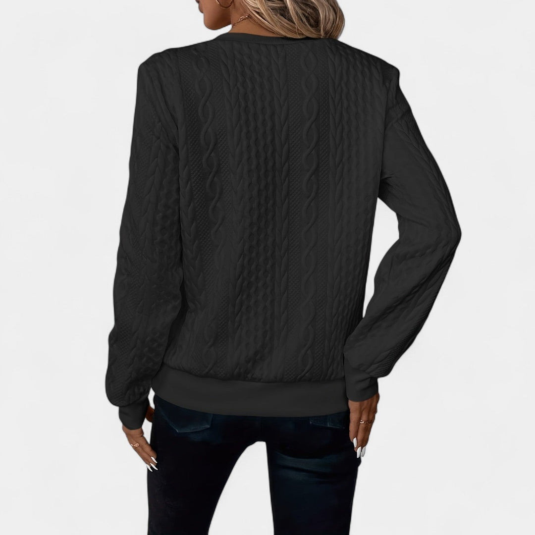 Kaja – Pull zippé pour un look plus moderne