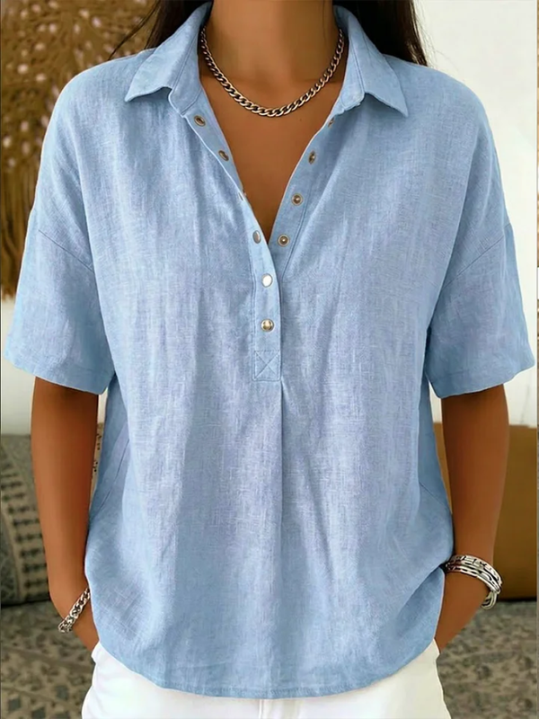 Hélène | Blouse à col