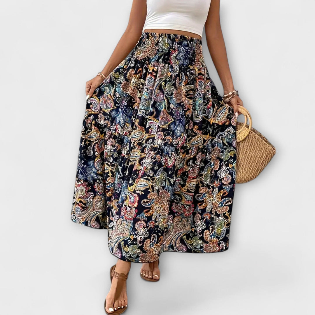 Robe confortable avec imprimé