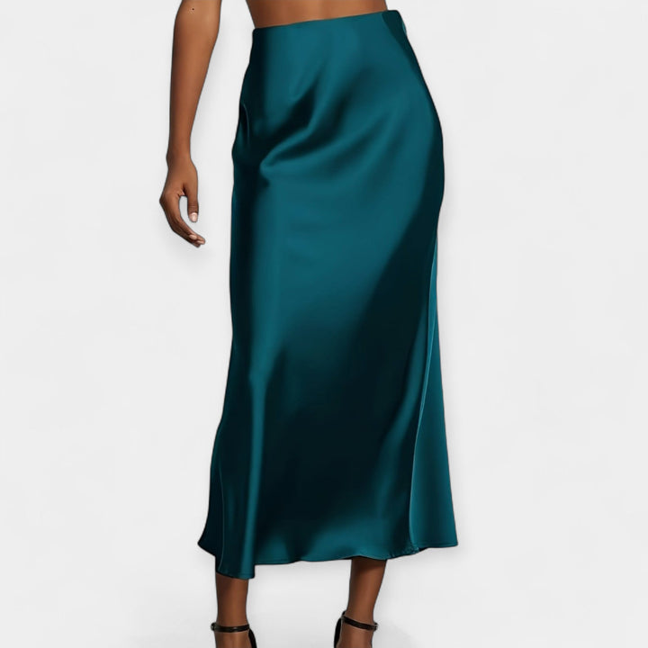 Marie - Jupes midi taille haute