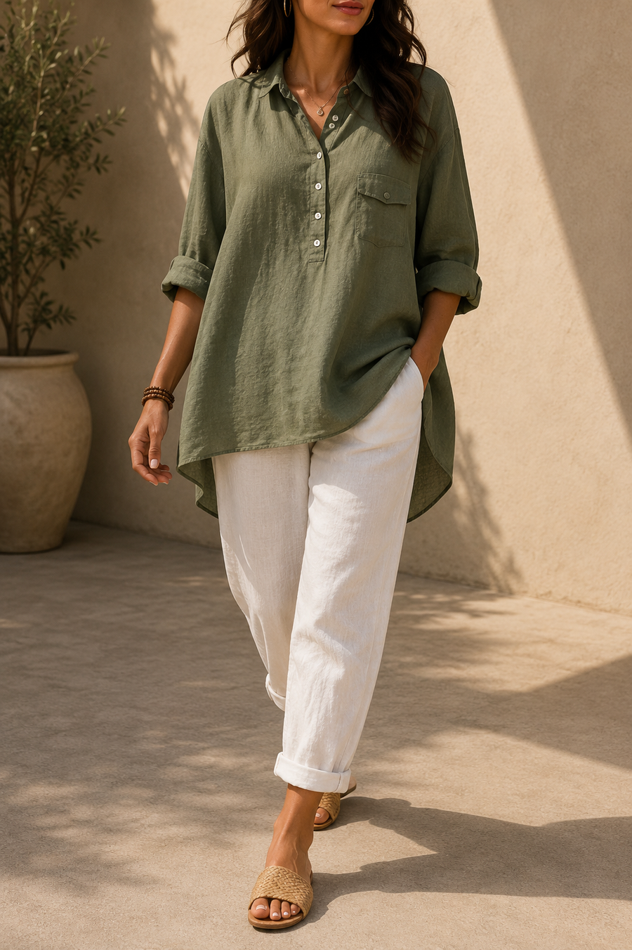 Petra | Blouse en dentelle premium