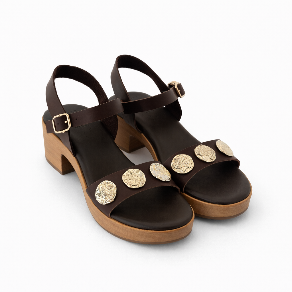 Esther | sandales à talons Marron