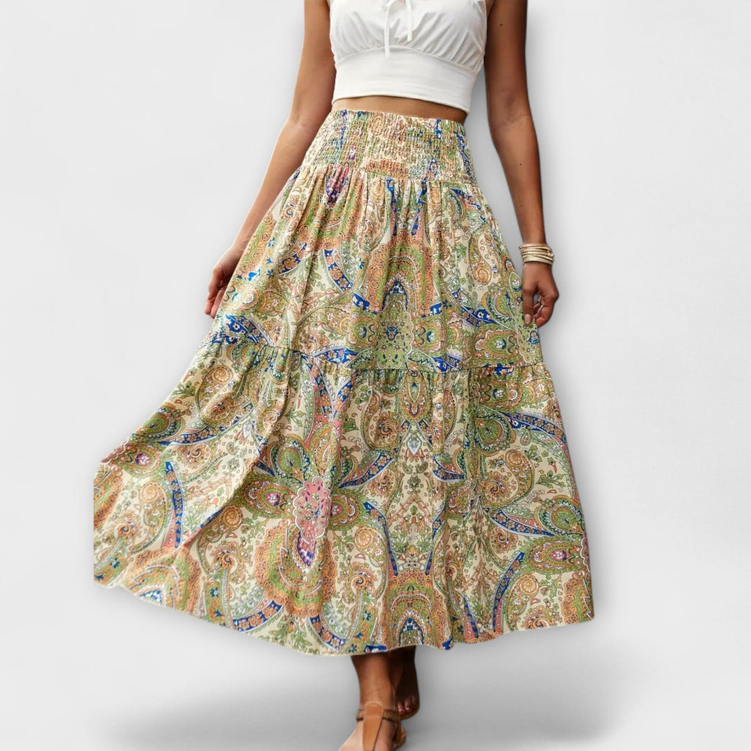 Robe confortable avec imprimé