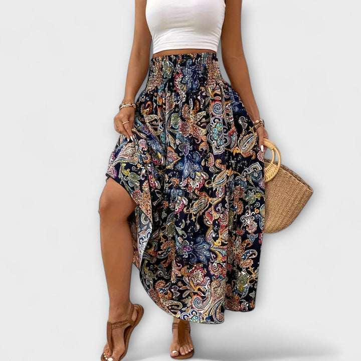 Robe confortable avec imprimé