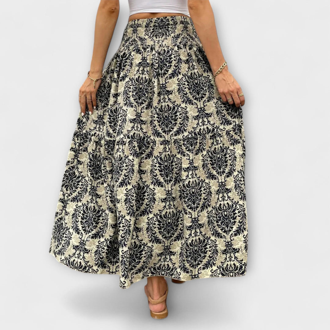 Robe confortable avec imprimé