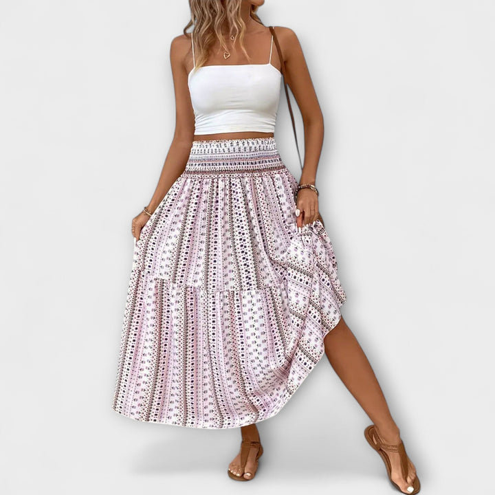 Robe confortable avec imprimé
