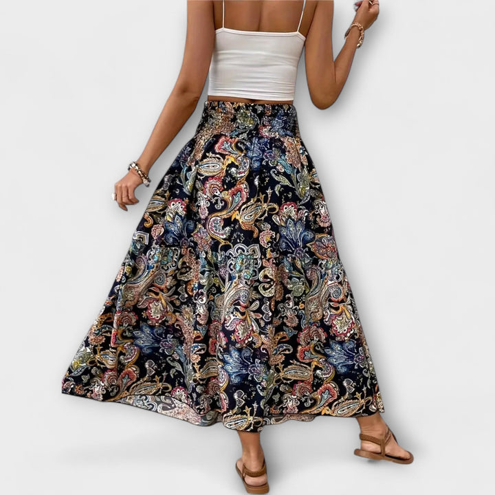 Robe confortable avec imprimé