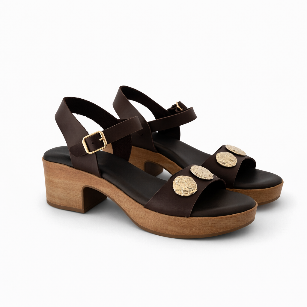 Esther | sandales à talons Marron