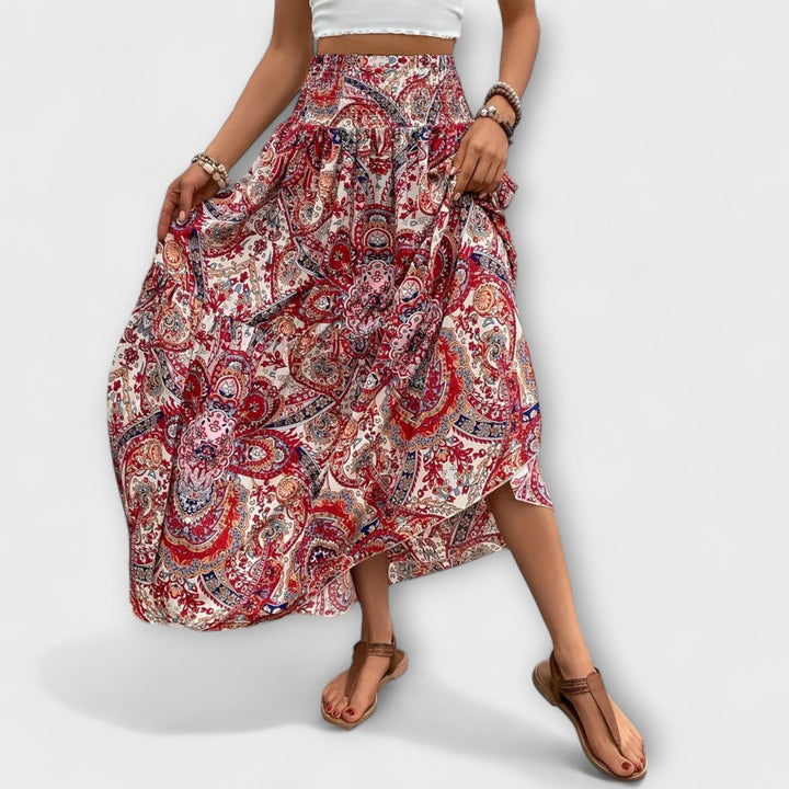 Robe confortable avec imprimé
