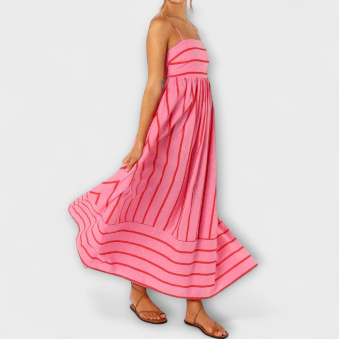 Rosa - Robe Casual Rayée