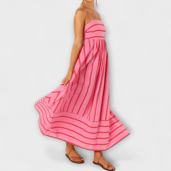 Rosa - Robe Casual Rayée