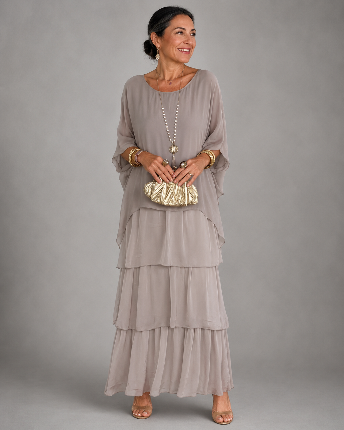 Lara | Robe longue élégante et fluide