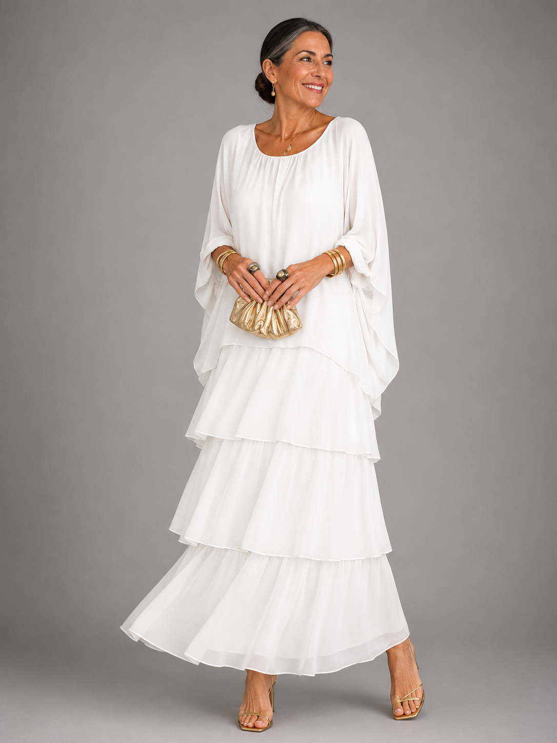Lara | Robe longue élégante et fluide
