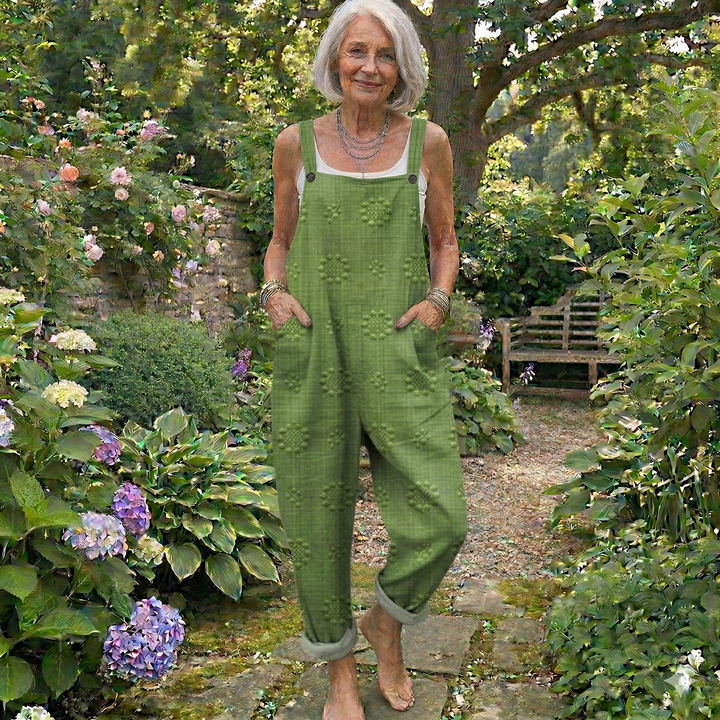 Salopette imprimée confortable