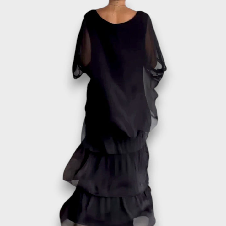 Lara - Robe Maxi Fluide Élégante