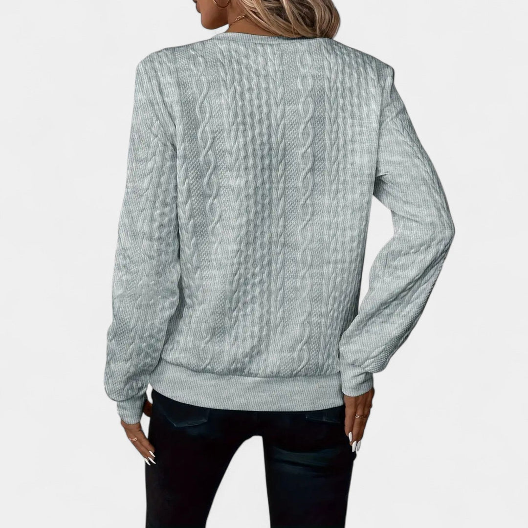 Kaja – Pull zippé pour un look plus moderne