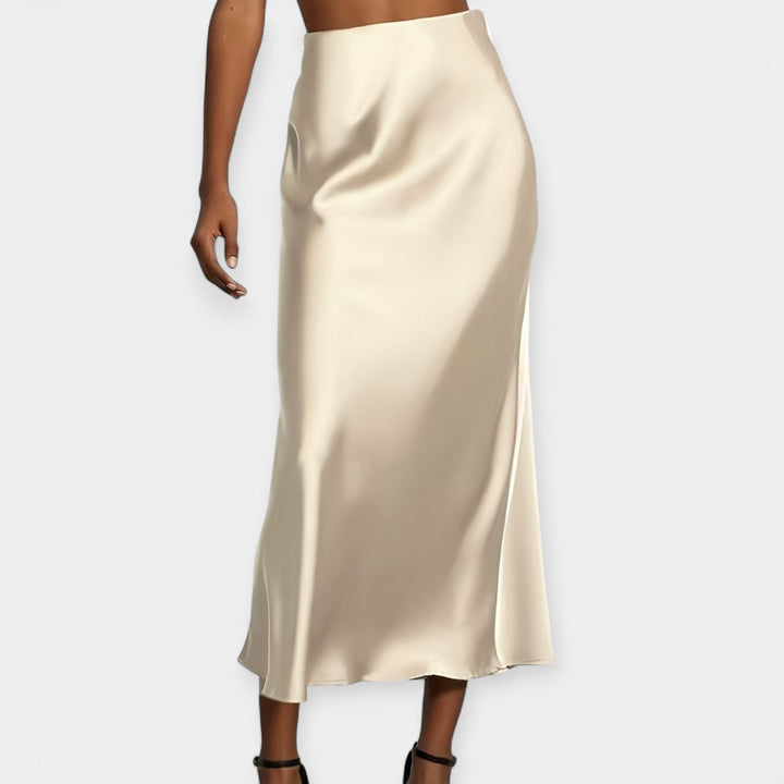 Marie - Jupes midi taille haute