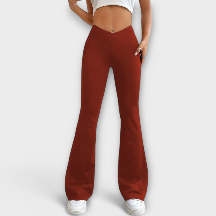 Serena - Pantalons larges à jambe ample