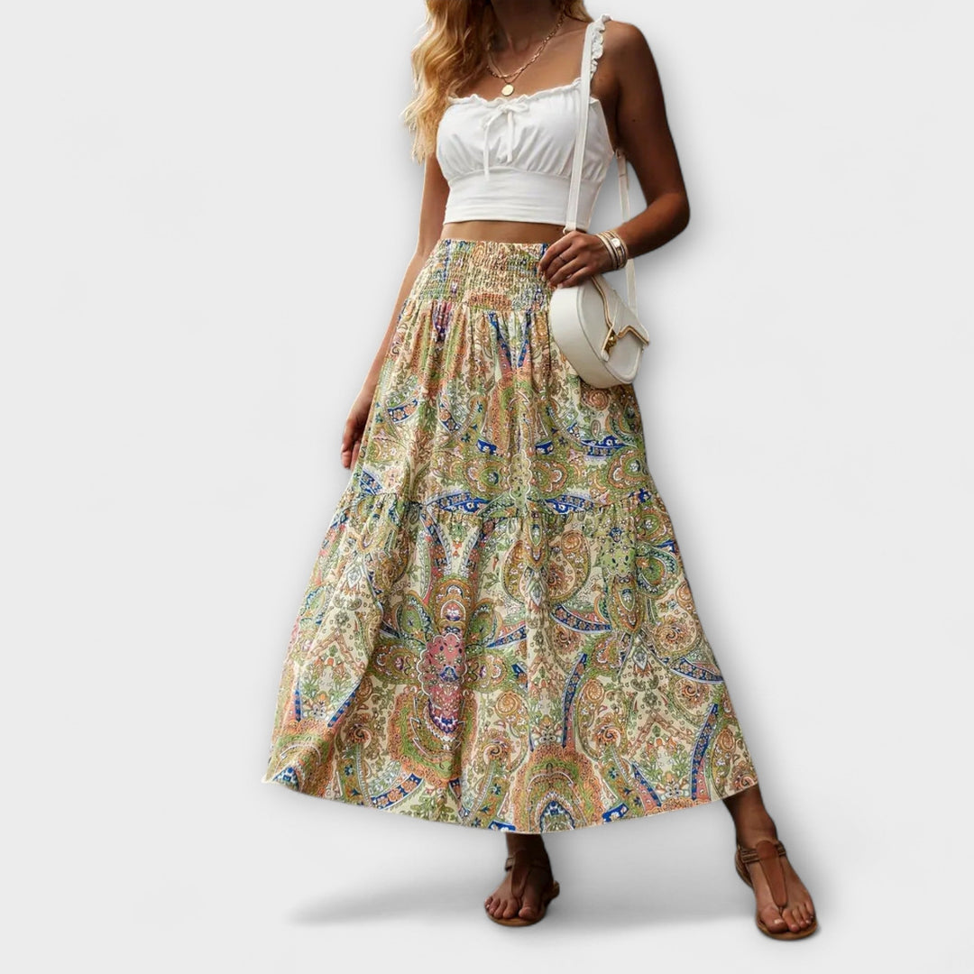 Robe confortable avec imprimé
