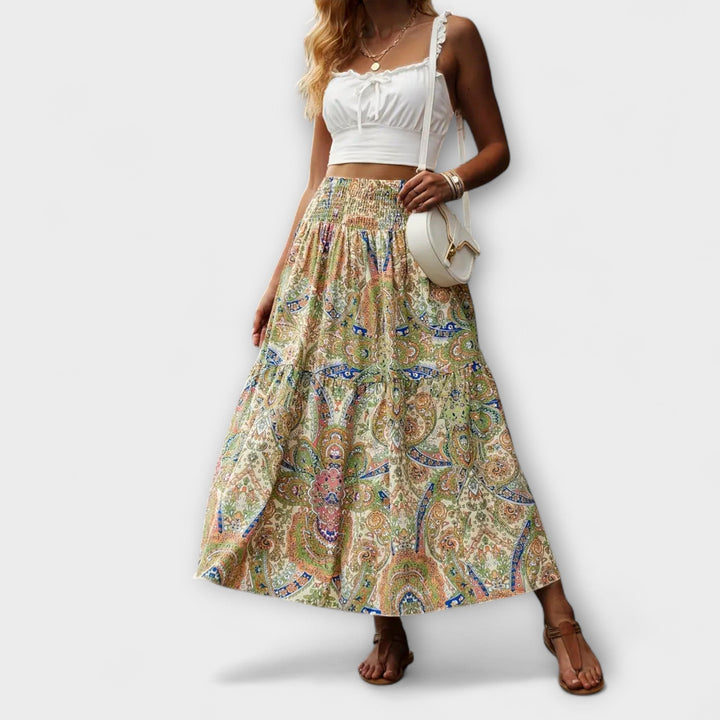 Robe confortable avec imprimé