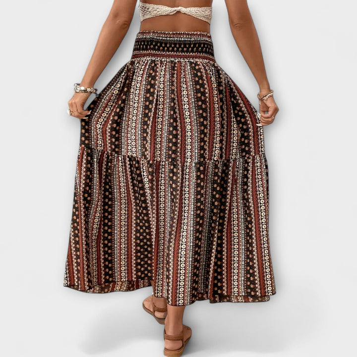 Robe confortable avec imprimé