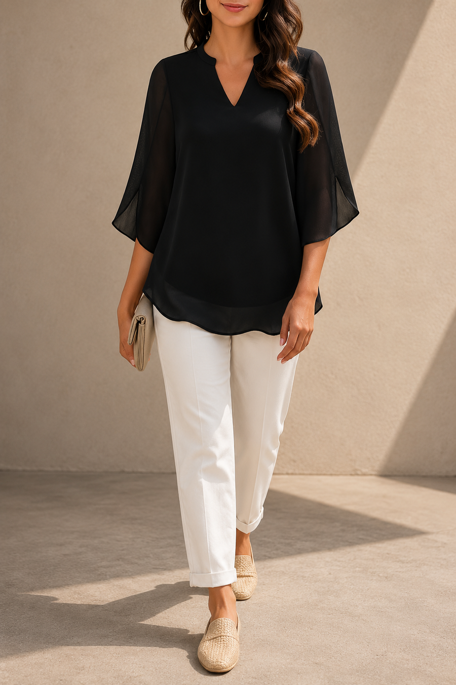 Petra - Blouse d'Été Confortable