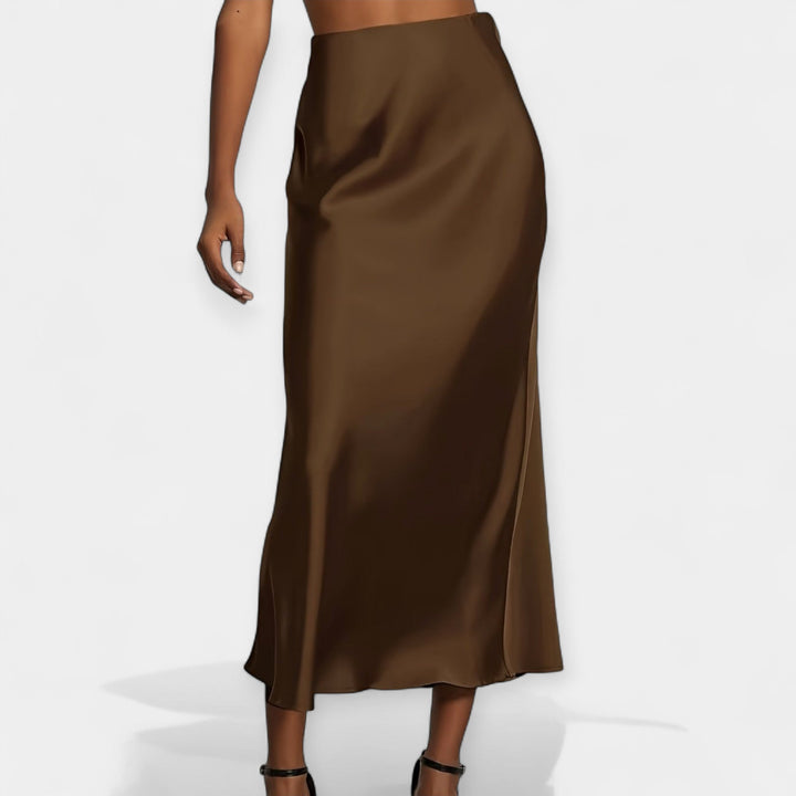 Marie - Jupes midi taille haute