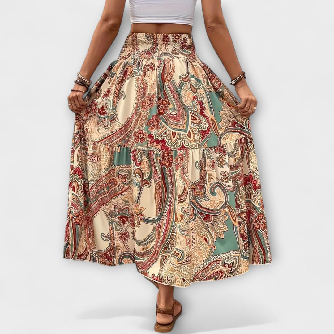 Robe confortable avec imprimé