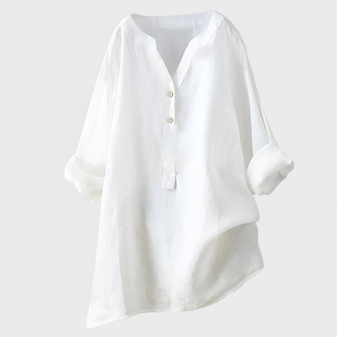 Freja - Chemise Confortable avec Boutons