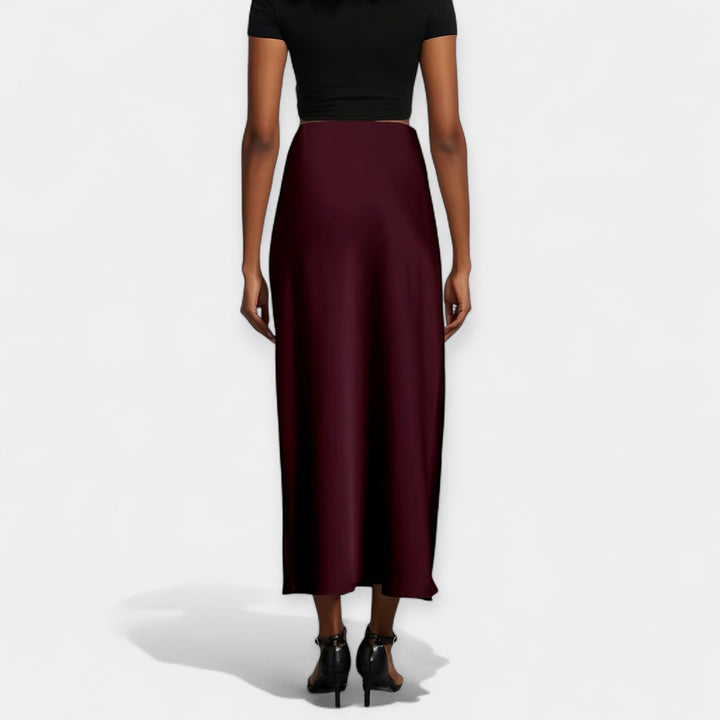 Marie - Jupes midi taille haute
