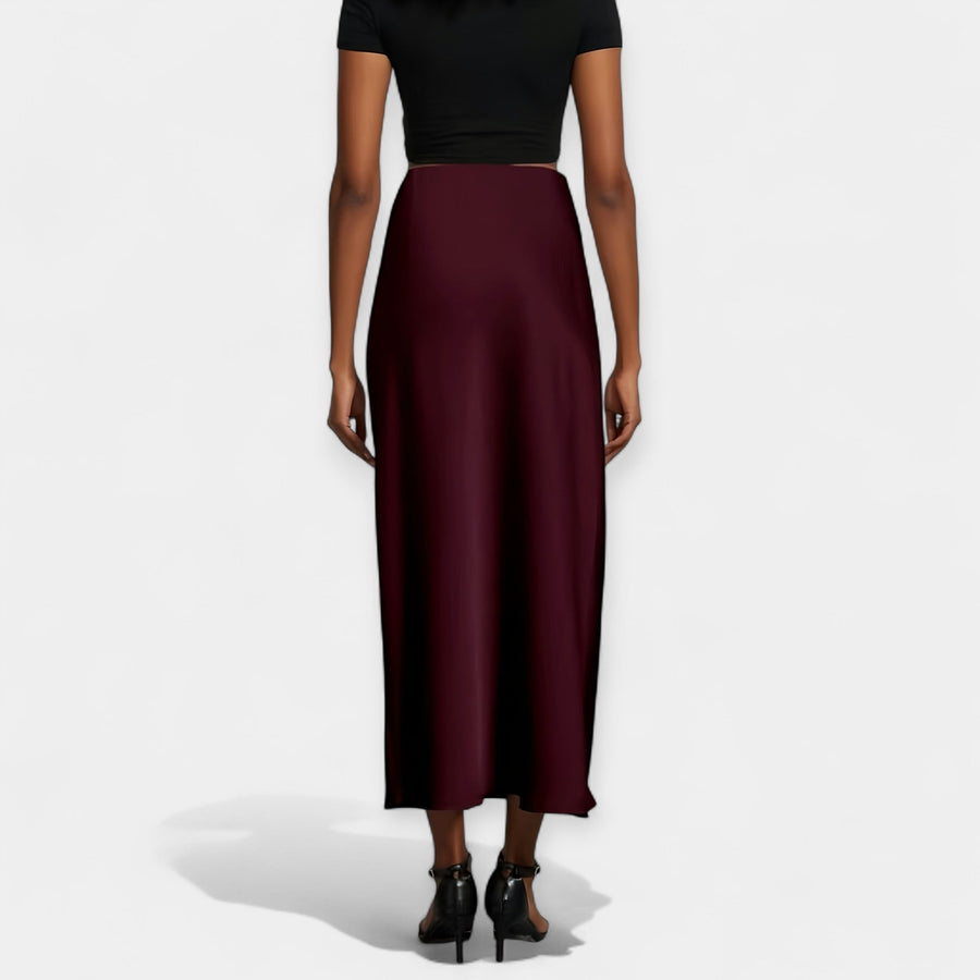 Marie - Jupes midi taille haute