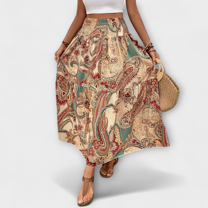 Robe confortable avec imprimé