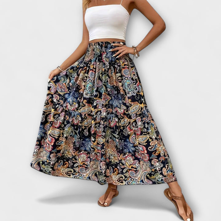 Robe confortable avec imprimé