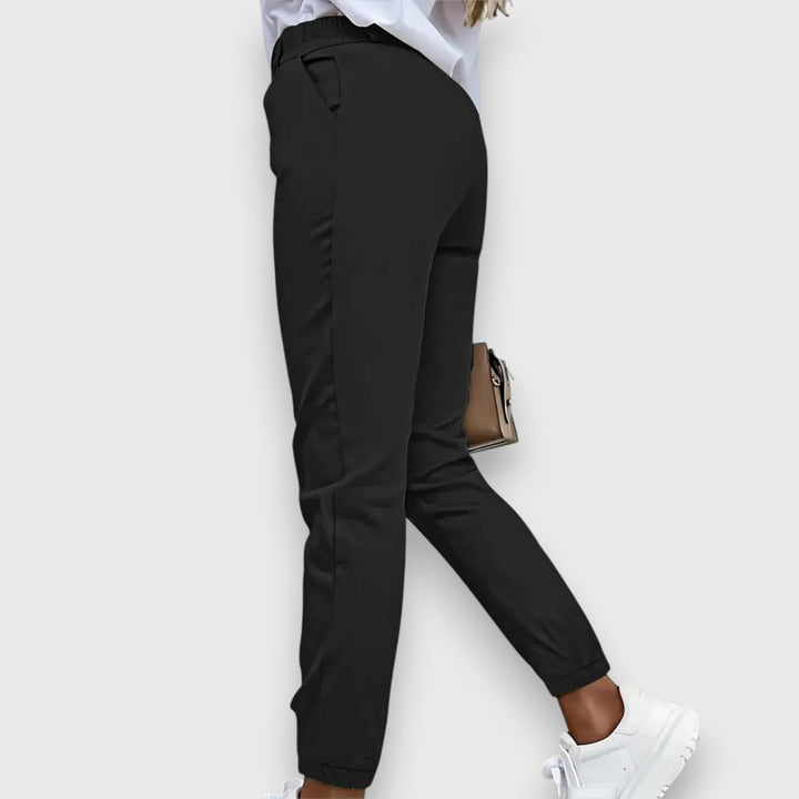 Isabel – Pantalons élégants taille haute