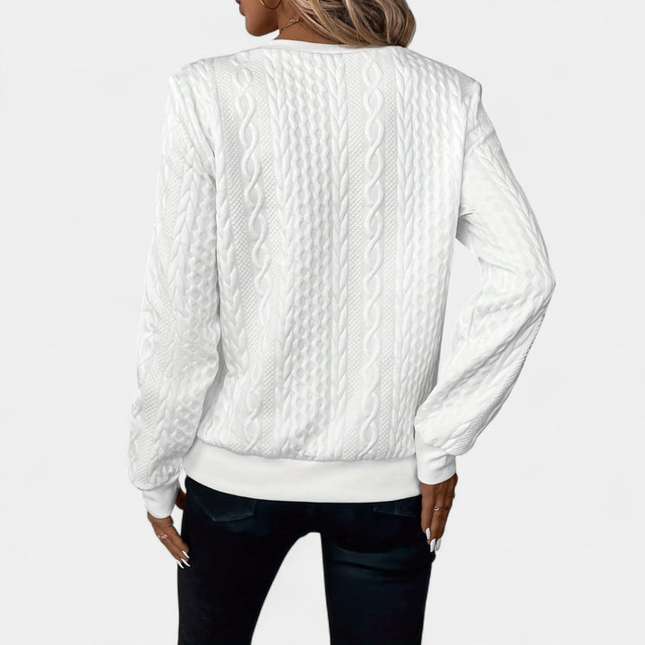 Kaja – Pull zippé pour un look plus moderne