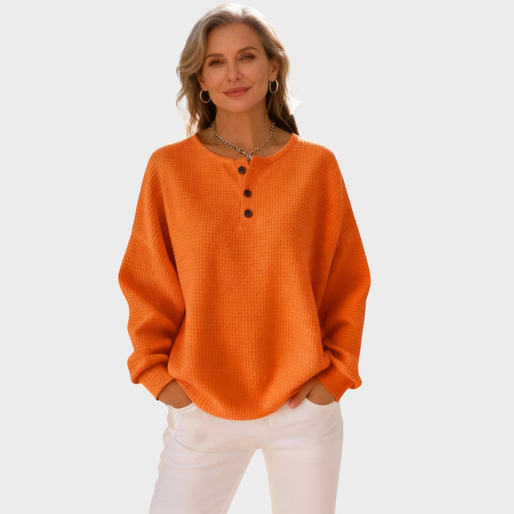 Mia - Sweat Henley Confortable