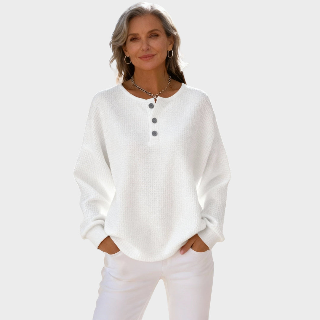 Mia - Sweat Henley Confortable