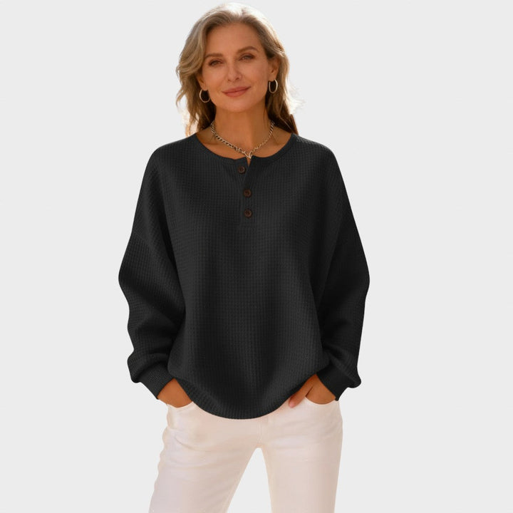 Mia - Sweat Henley Confortable