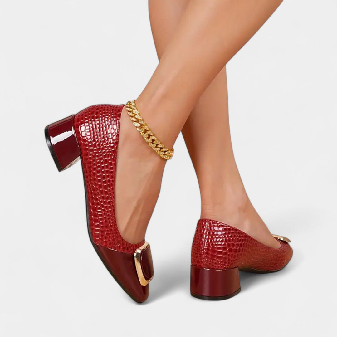 Sabina – Chaussures élégantes à talon bloc