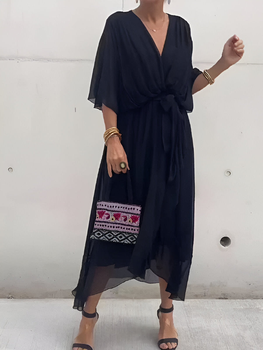Juliette™ | Robe Fluide à Décolleté en V