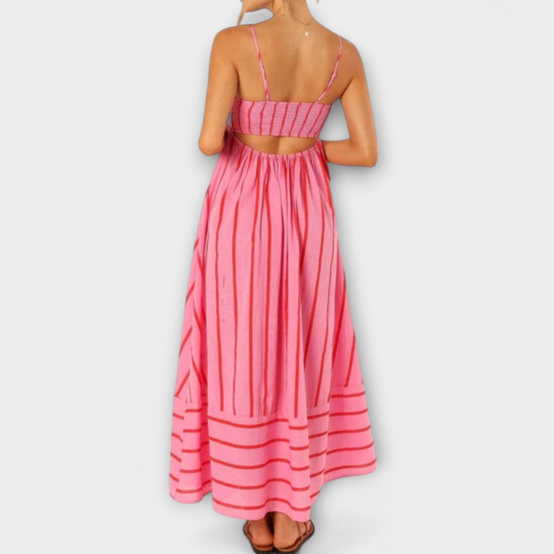 Rosa - Robe Casual Rayée